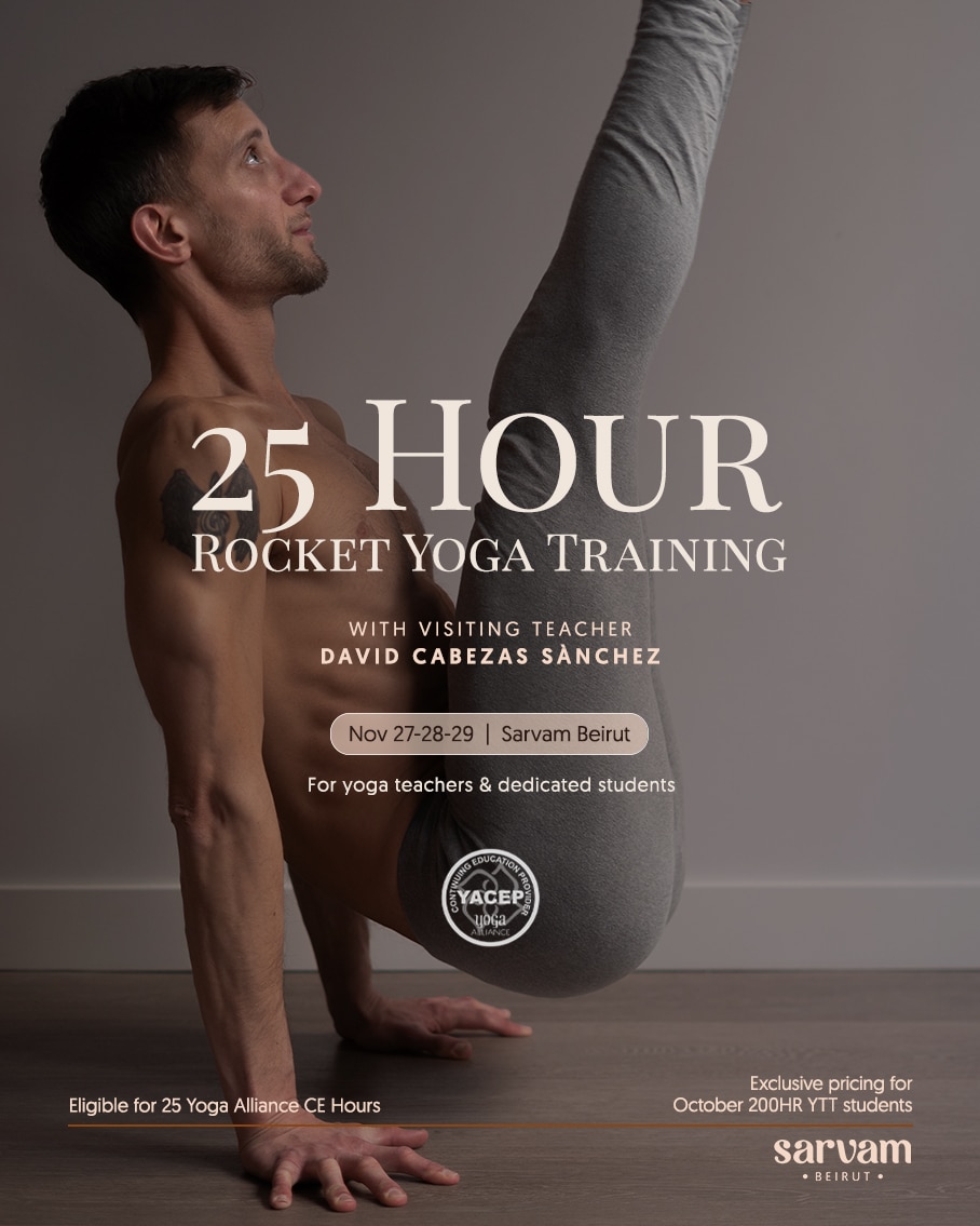 sarvam 25 Hour Rocket Yoga Training